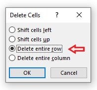How to delete lines in Word B2